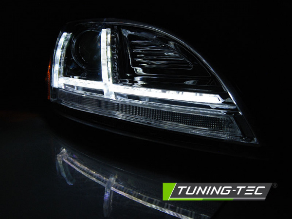 XENON LED Tagfahrlicht Scheinwerfer für Audi TT 8J 10-14 chrom mit Kurvenlicht